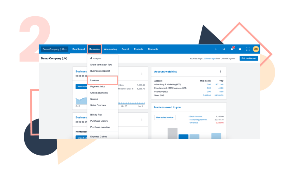 How to Set Up Automated Reminders in Xero - Shapes